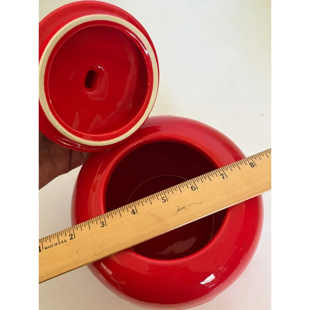 M&Ms red ceramic